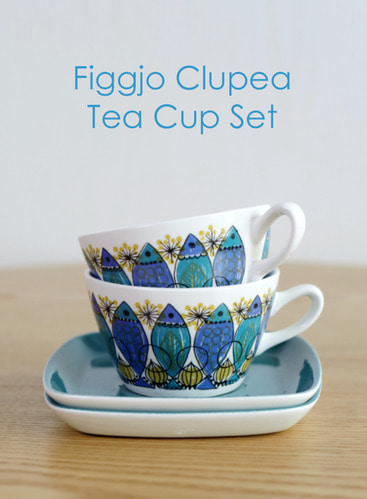Figgjo Clupea Tea Cup피기오 클루피아 커피컵
