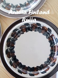 Arabia Finland Ruija아라비아핀란드 루이자 라지 원형 트레이