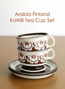 Arabia Finland Katrilli Tea Cup카트릴리 티컵Damage Sale!