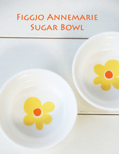 Figgjo Flint Norway &#039;Annemarie&#039; Sugar Bowls  안네마리 슈가볼