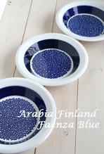 Arabia Finland Faenza아라비아핀란드 파엔자(블루)딥플레이트