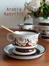 Arabia Finland Katrilli Tea Cup아라비아핀란드 카트릴리 티컵