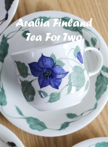 Arabia Finland Suvanto아라비아핀란드 티포투 티컵 세트(블루)