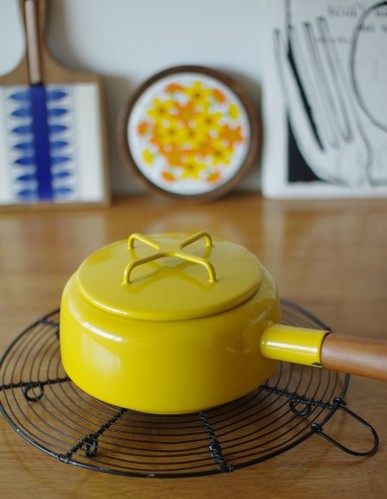 40% 할인!!!빈티지 1960sDansk Designs Yellow Pot