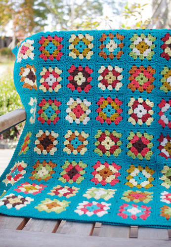Vintage handmade Blanket터키쉬블루 크로쉐 블랭킷