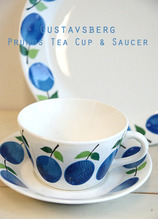 구스타브스베리 GustavsbergPrunus Tea cup set프루너스 티컵&amp;소서