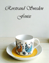 RORSTRAND SWEDEN FENIX로스트란드 피닉스 커피잔 